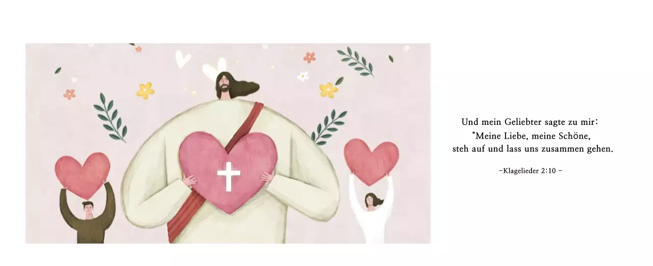 Pastell saubere Illustration Kirche