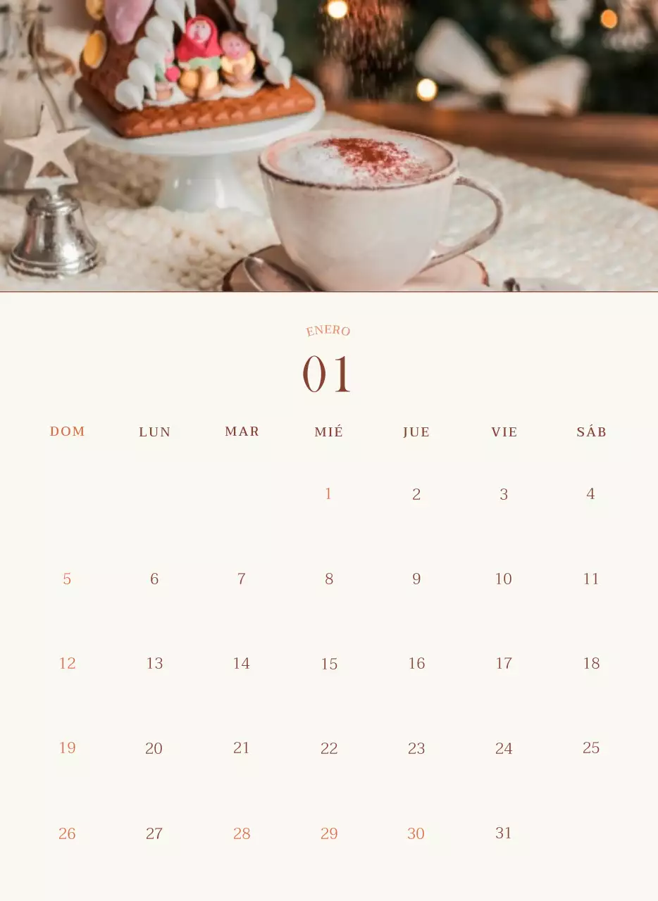 Promover Beige Vintage Cafe