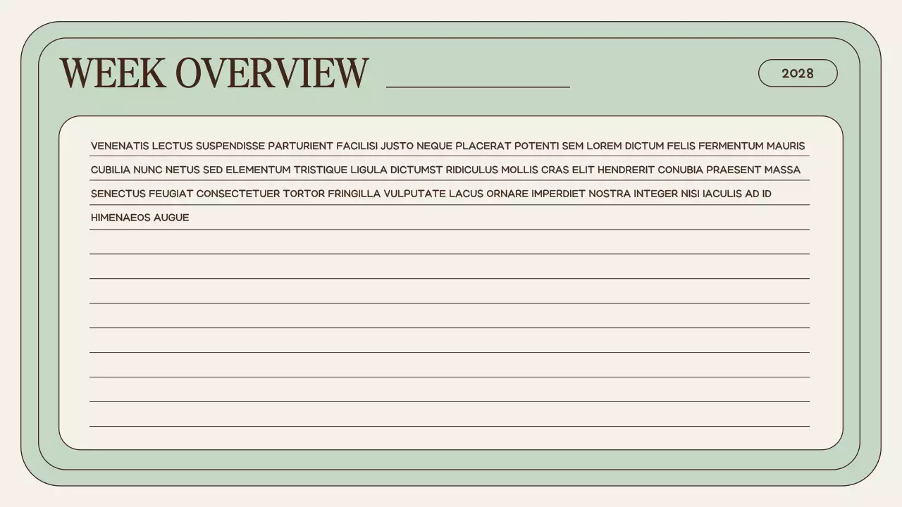 Sage Simple School Planner Presentation
