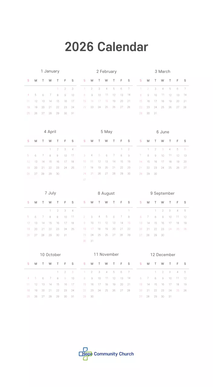 Ilustrasi gereja yang bersih dengan warna pastel