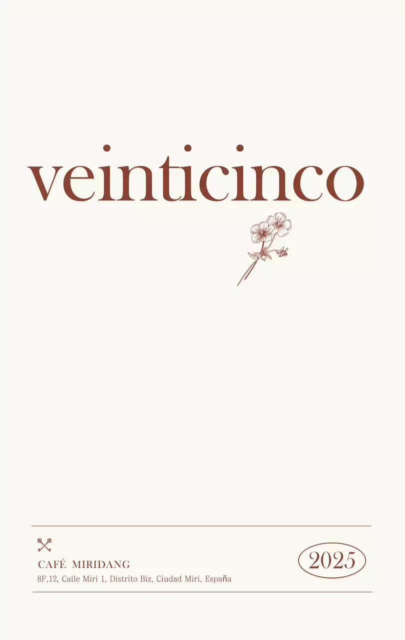 Promover Beige Vintage Cafe