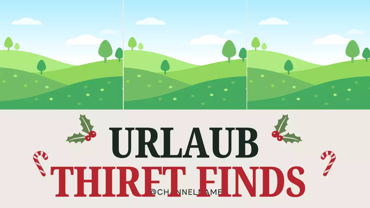 Rote Vintage-Ferienwerbung