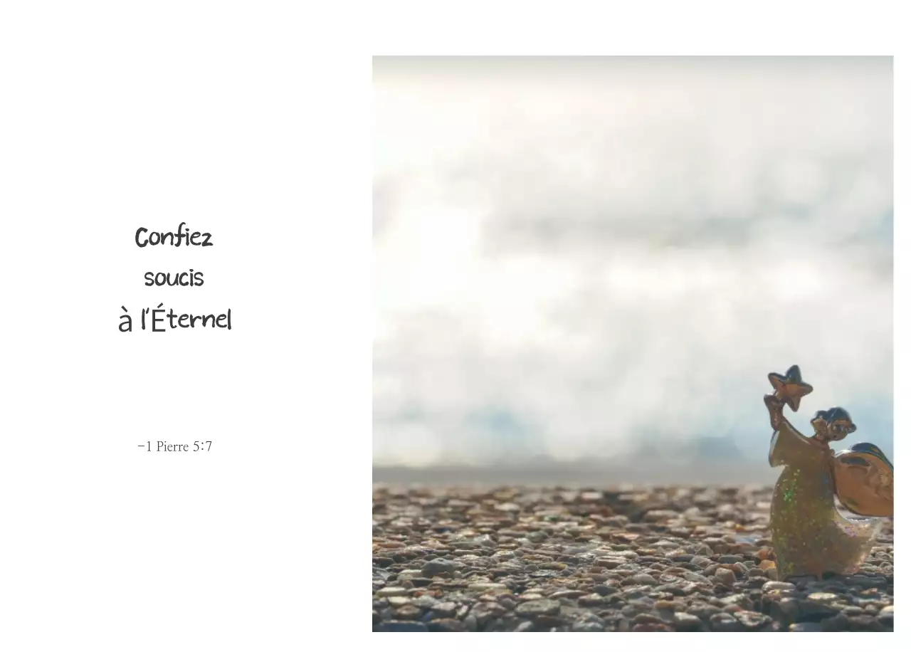 Calligraphie simple Promotion de l'église biblique