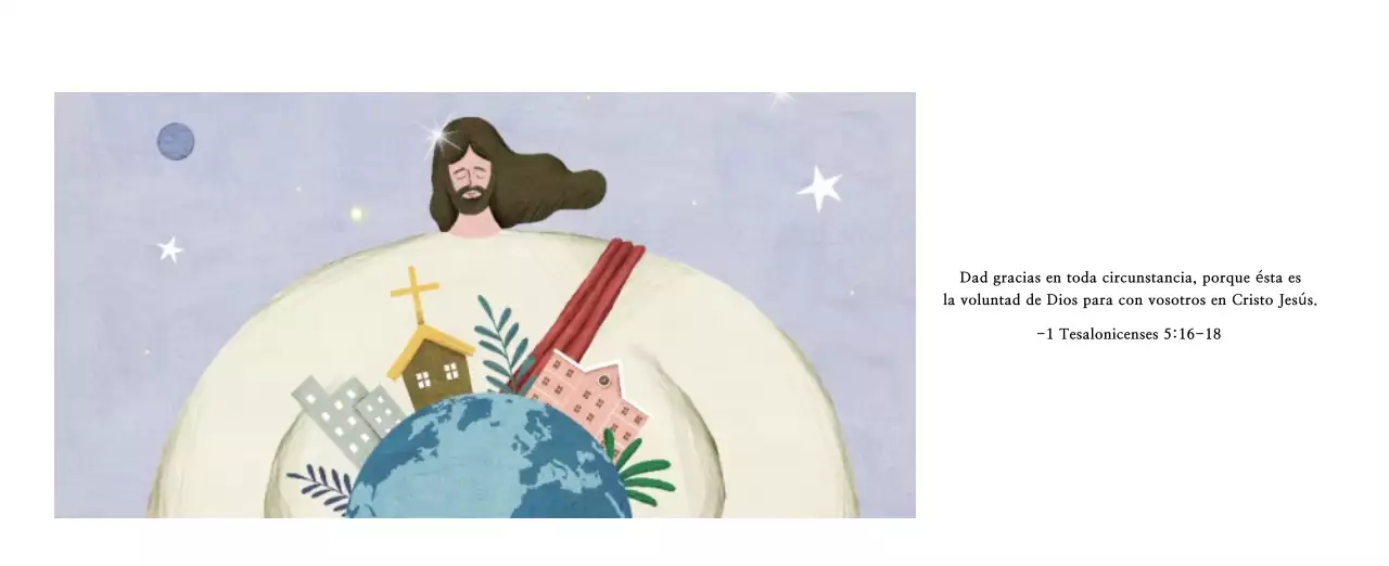 Pastel limpio ilustración iglesia