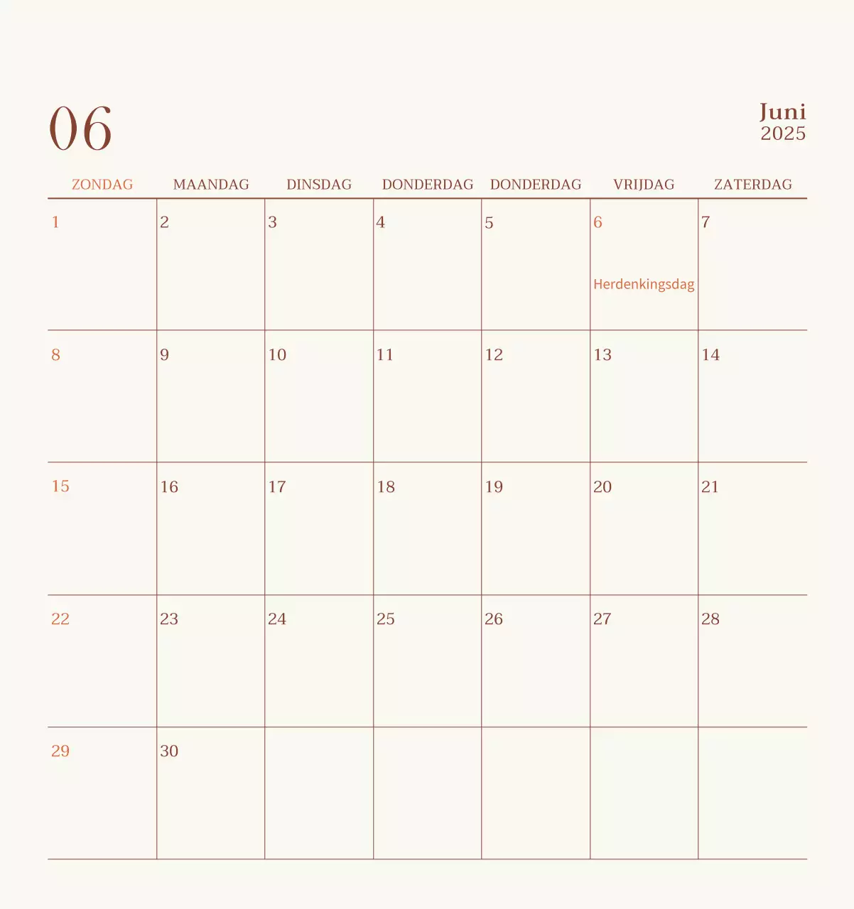 Promote Beige Vintage Café