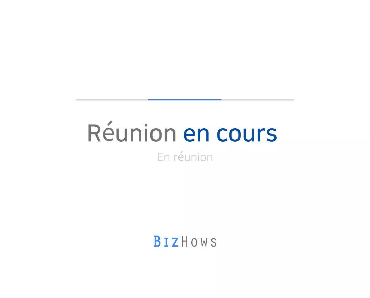 Calendrier moderne bleu Calendrier