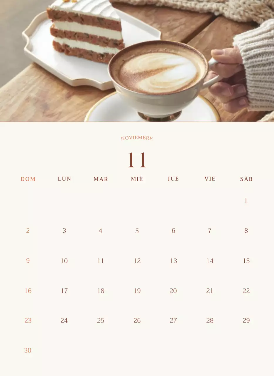 Promover Beige Vintage Cafe