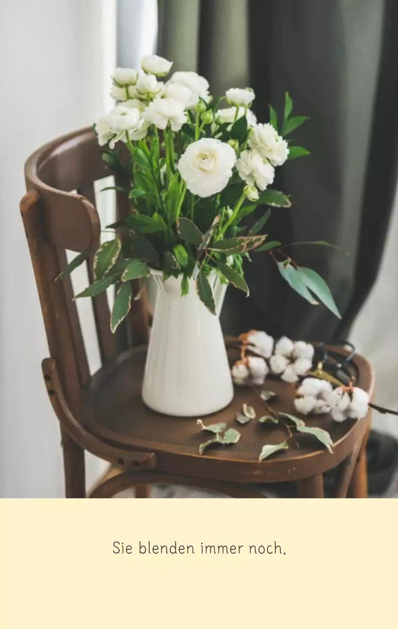 Weißer sauberer botanischer Naturkalender