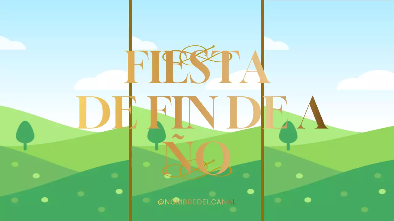 Invitación de fiesta elegante dorada