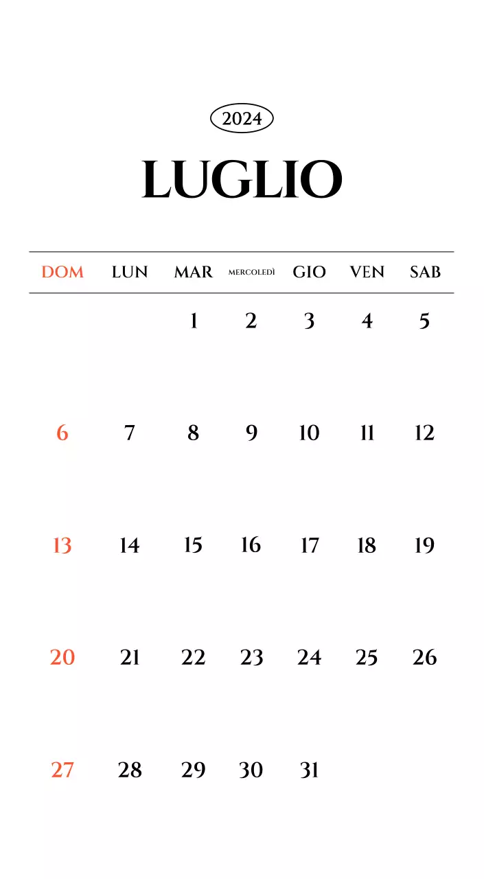 Calendario semplice con concetto di fotografia di viaggio emozionale in bianco e nero