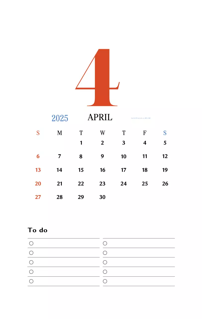 Kalender memori berkonsep retro berwarna merah