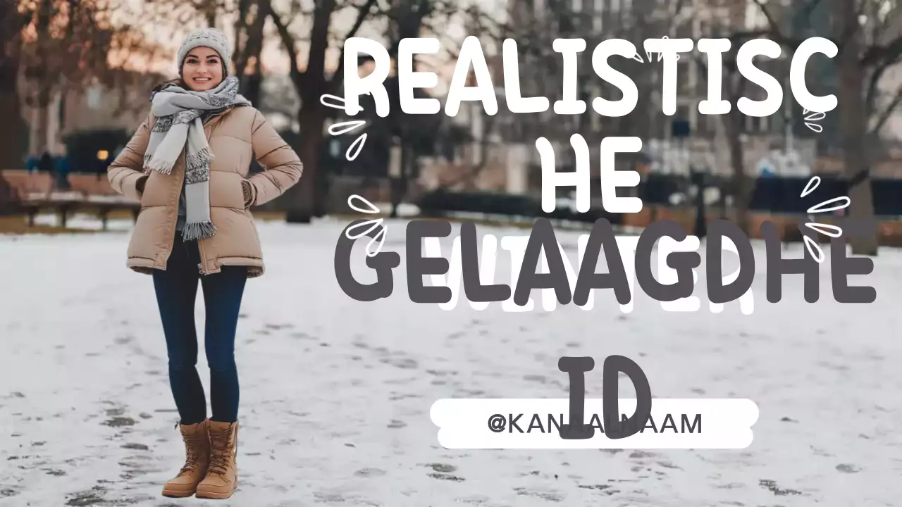 Moderne wintergids beige