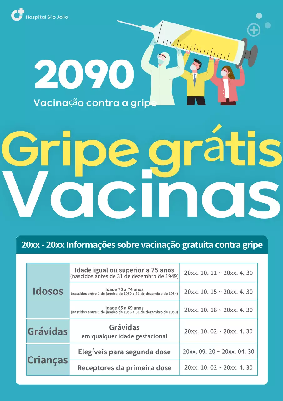 Guia simples de vacinação da Casa da Moeda
