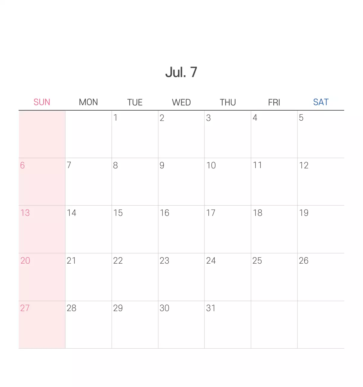 Ilustrasi gereja yang bersih dengan warna pastel