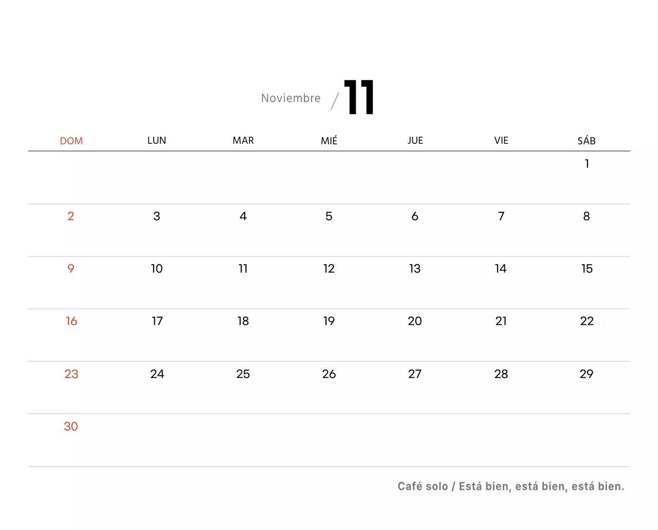 Un café sentimental blanco y marrón