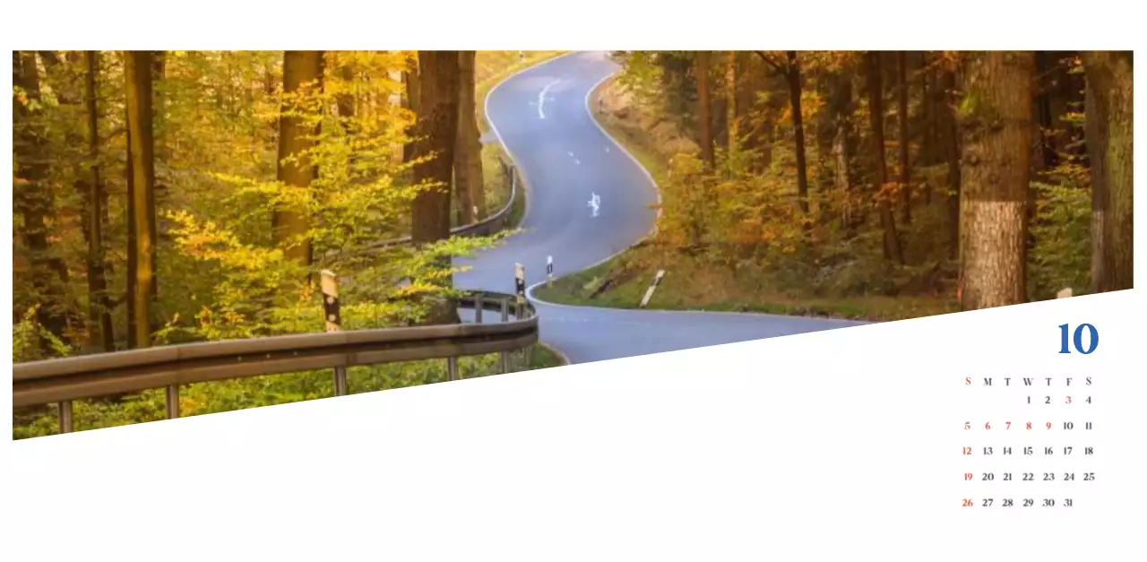 Blauwe moderne ziekenhuiskalender