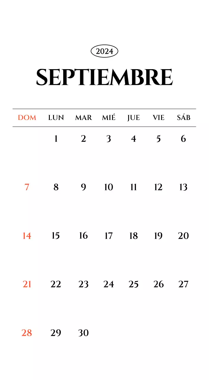 Calendario sencillo con concepto de fotografía de viaje emocional en blanco y negro