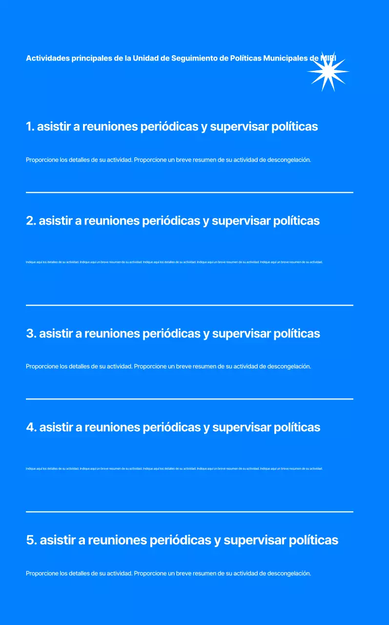 Promover la contratación en el Grupo de Seguimiento de la Política Azul Moderna
