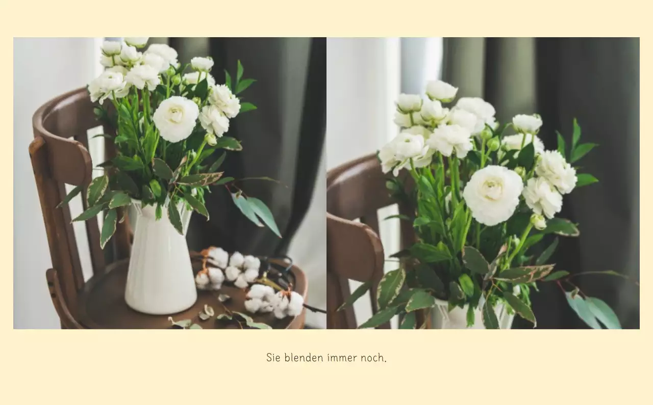 Weißer sauberer botanischer Naturkalender