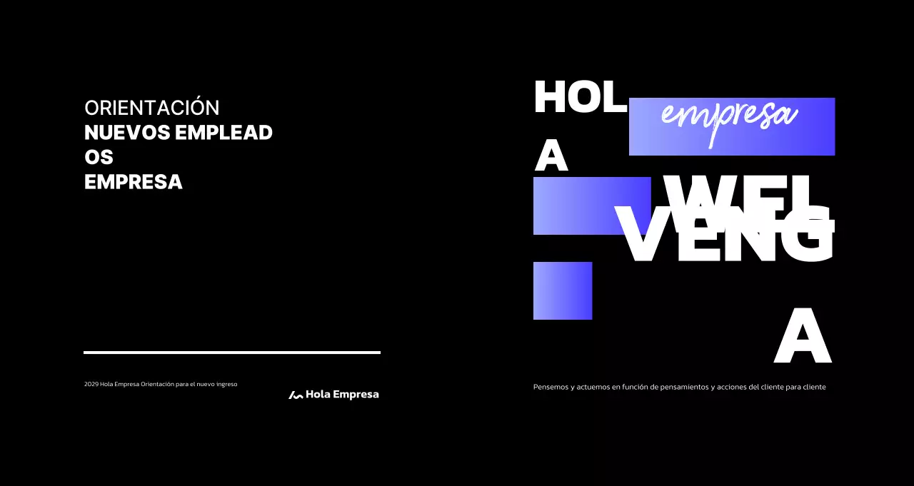 Guía de Orientación Negra Moderna