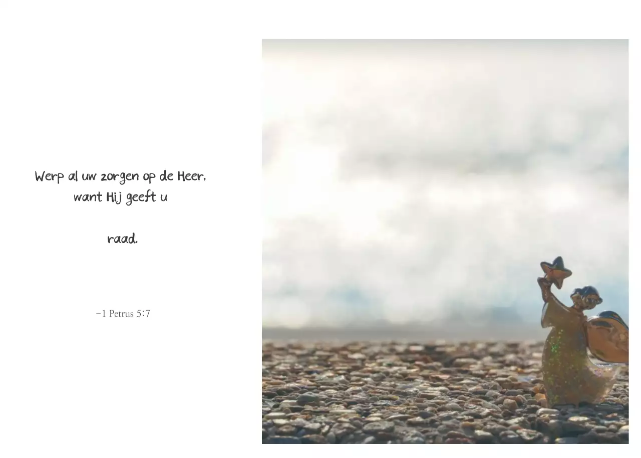 Eenvoudige kalligrafie Bijbel Kerk Promotie