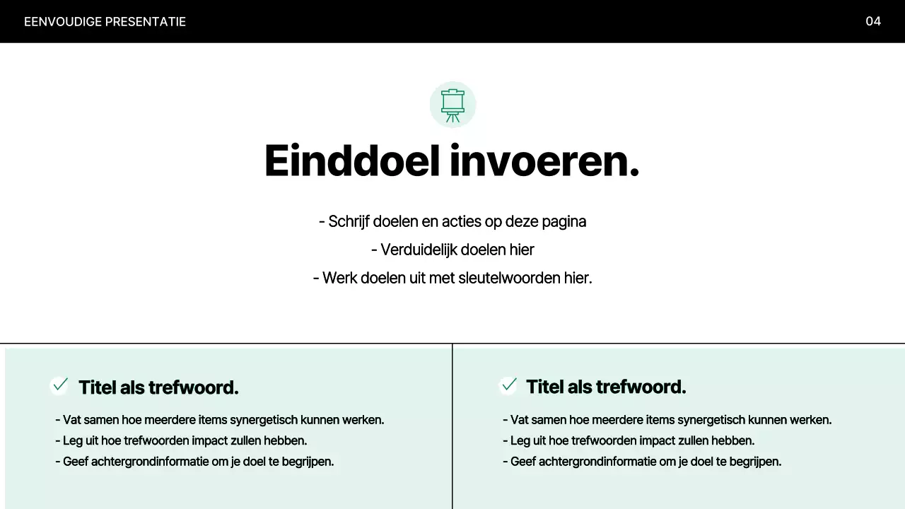 Mint Minimale Presentatie Uitgelegd