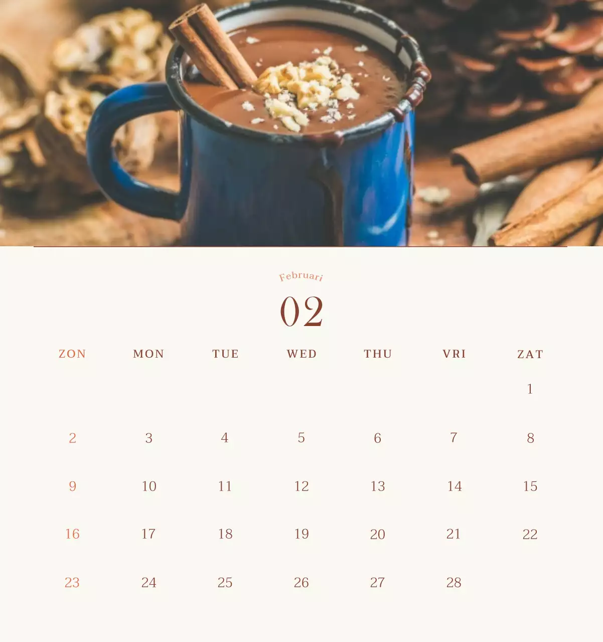 Promote Beige Vintage Café