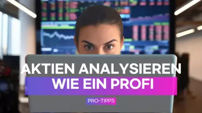 lila moderner Aktienführer