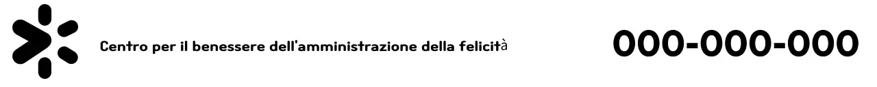 Logo nero predefinito Promuovere i centri di assistenza sociale