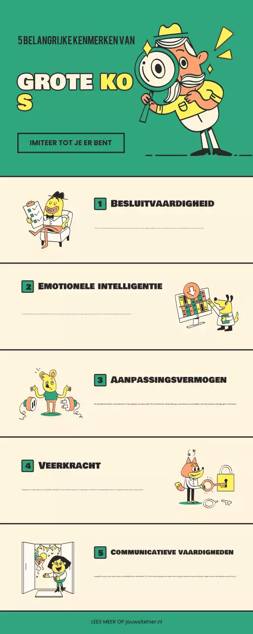 gids voor groen modern leiderschap