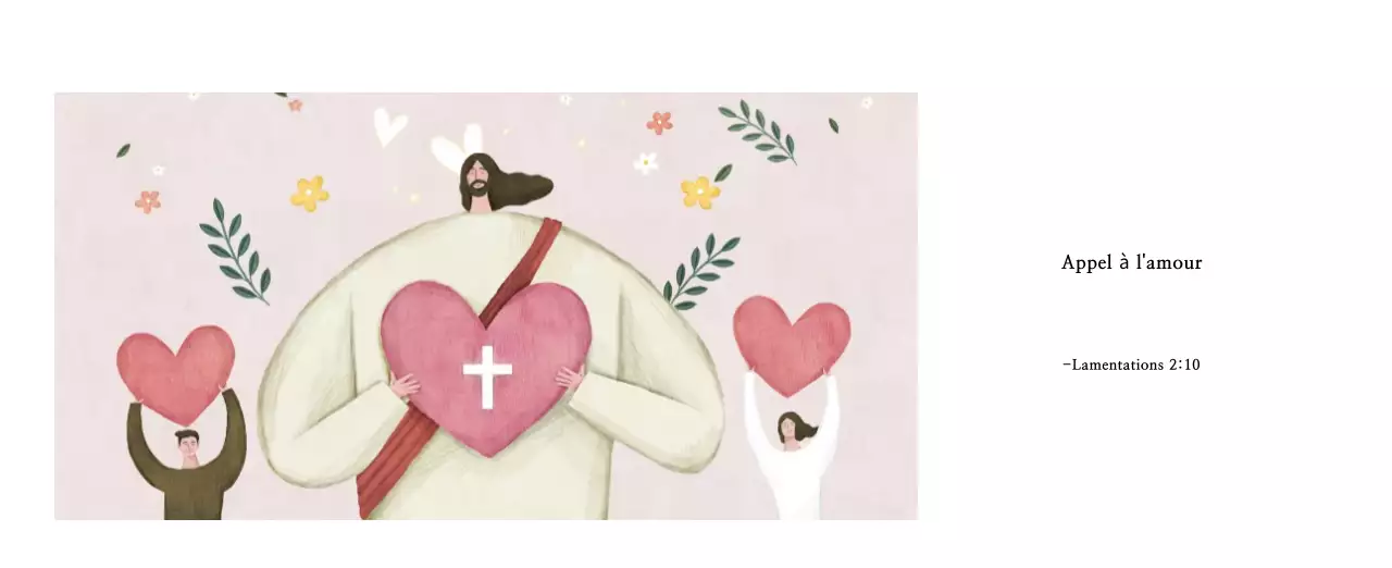 Illustration pastel de l'église