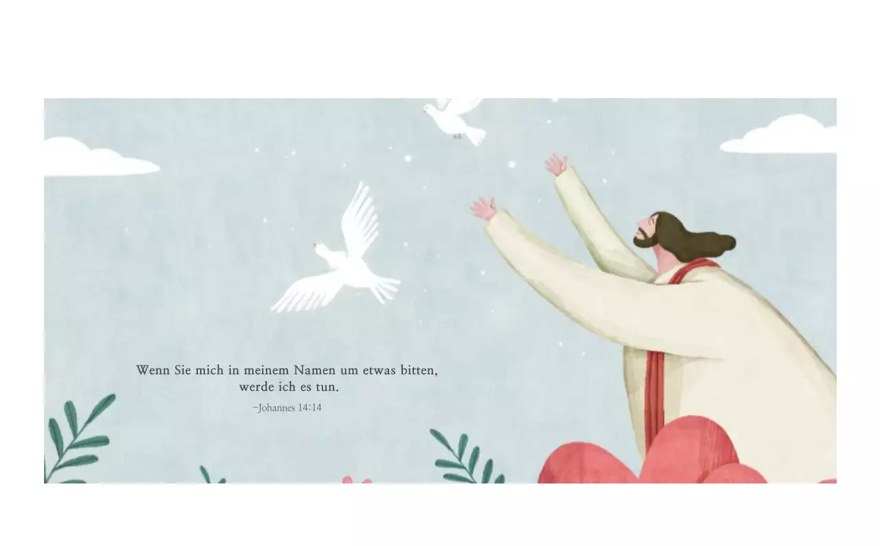 Pastell saubere Illustration Kirche