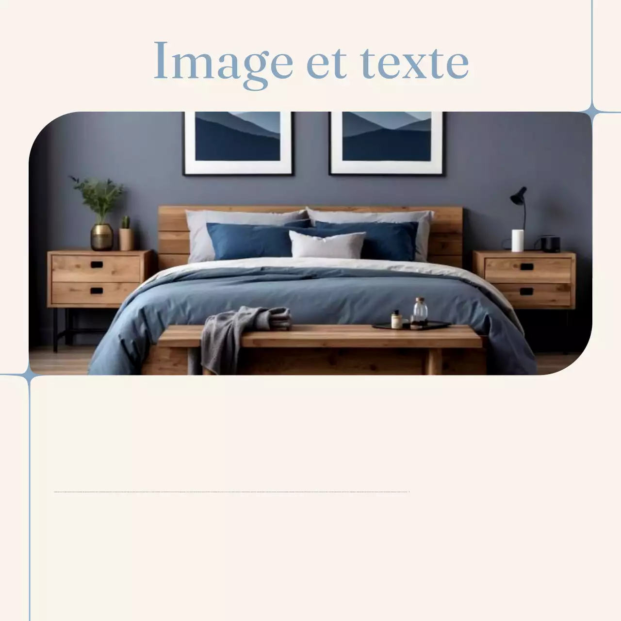 Guide du design minimaliste bleu clair