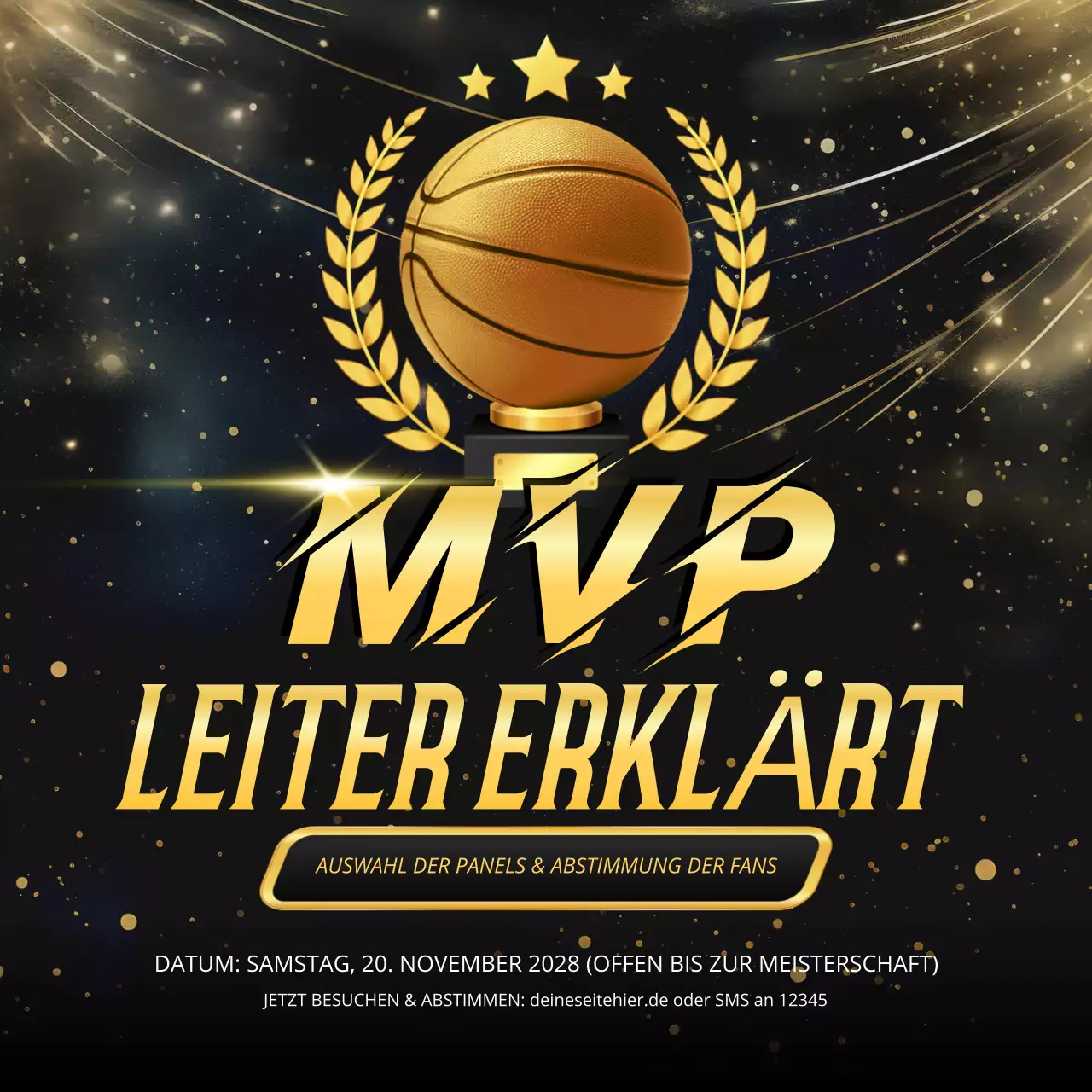 gold modern sports Anzeige