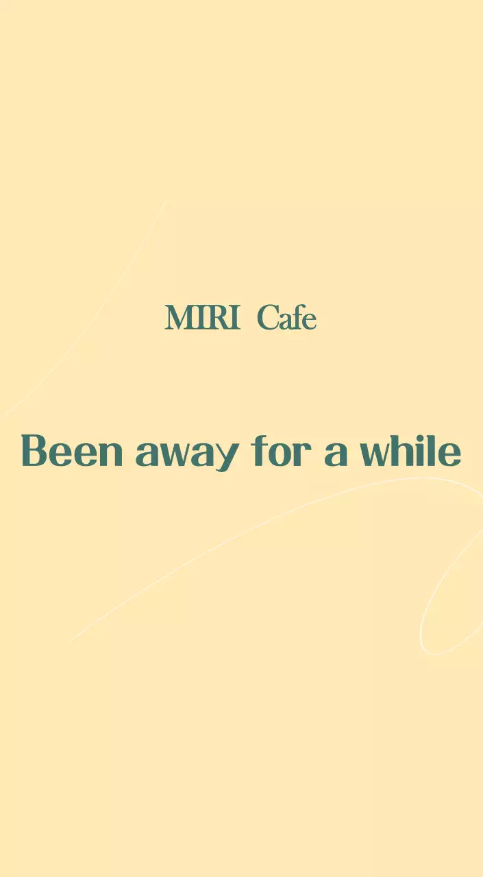 A modern cafe calendar with drink of the month recommendations