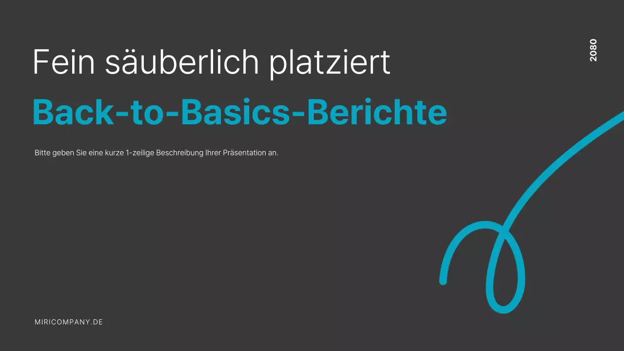 Graue saubere Berichte