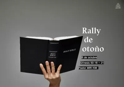 Acto de anuncio del culto sencillo negro