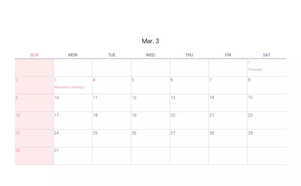 Ilustrasi gereja yang bersih dengan warna pastel