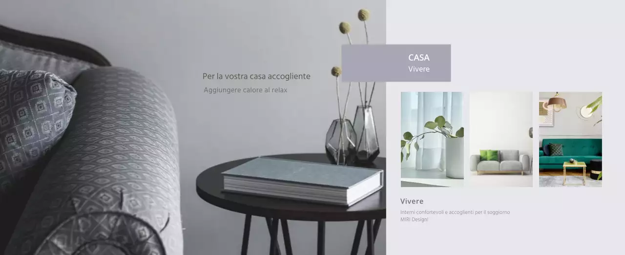 Calendario interno minimalista beige