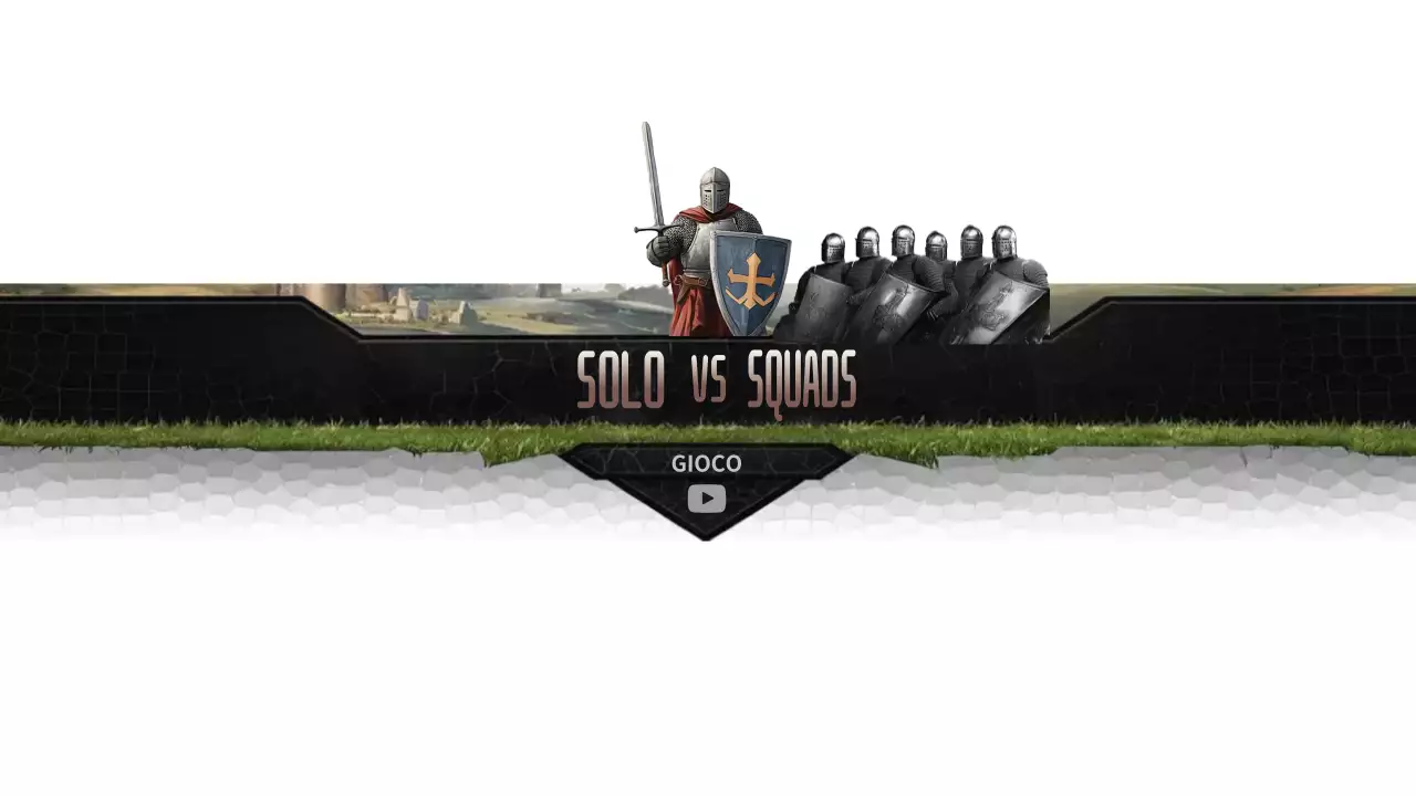 promozione del gioco medievale grigio