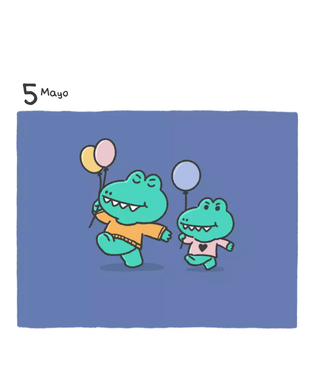 Un calendario con un bonito concepto de ilustración de Ago