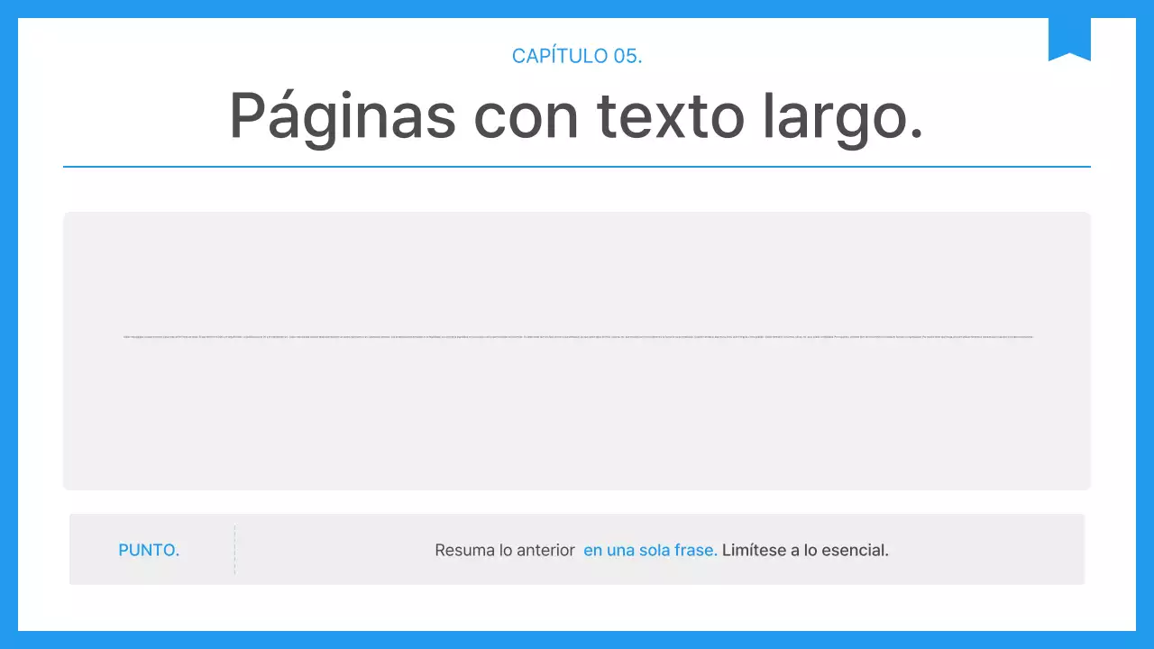 Informe corporativo sencillo en azul y blanco