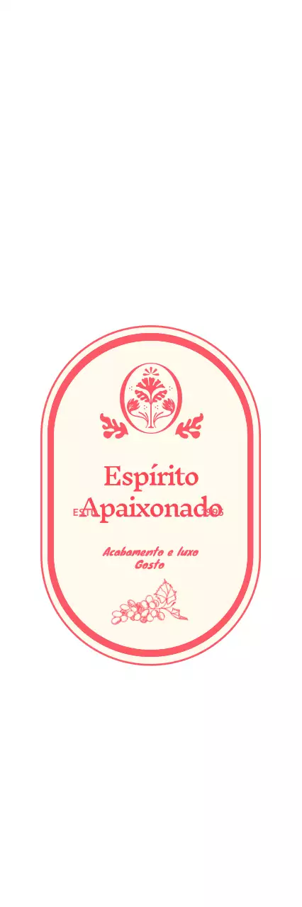 Logótipo de design vintage vermelho