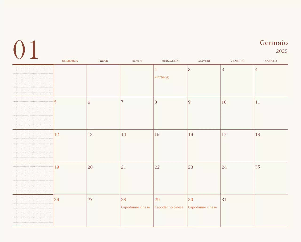 Promuovere il caffè vintage beige