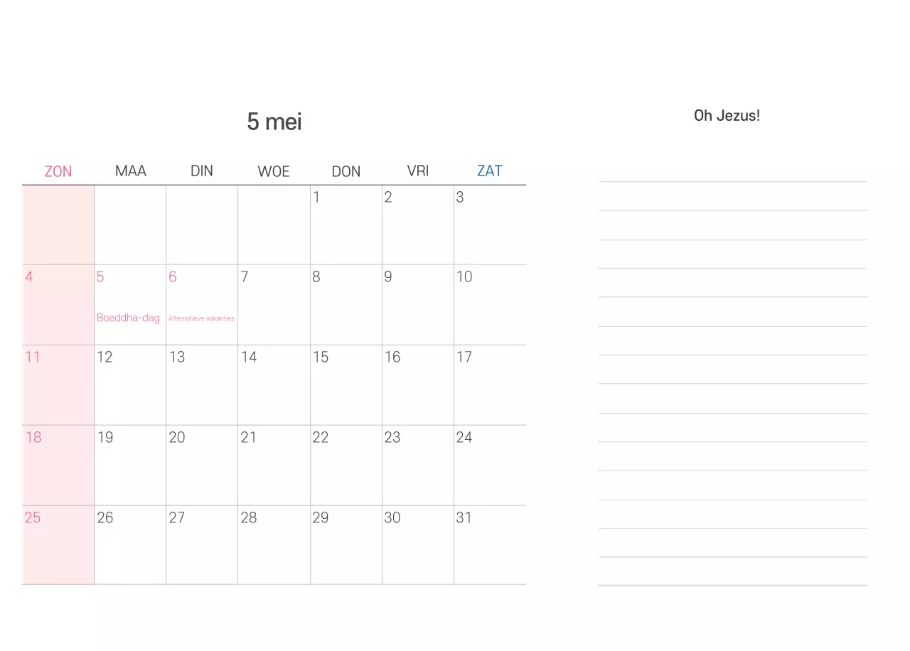 Pastel schone illustratie kerk