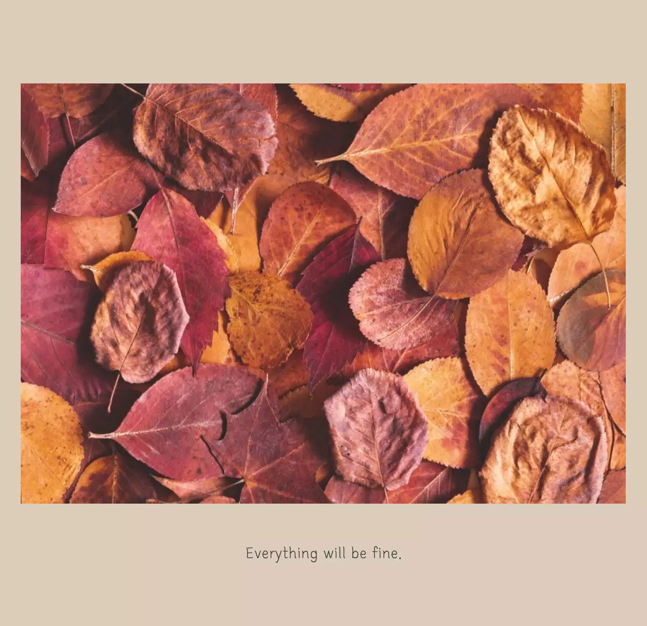 Kalender alam botani putih bersih