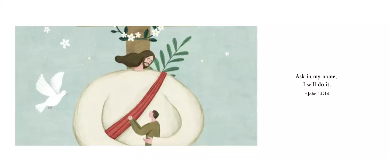 Pastel clean illustration church