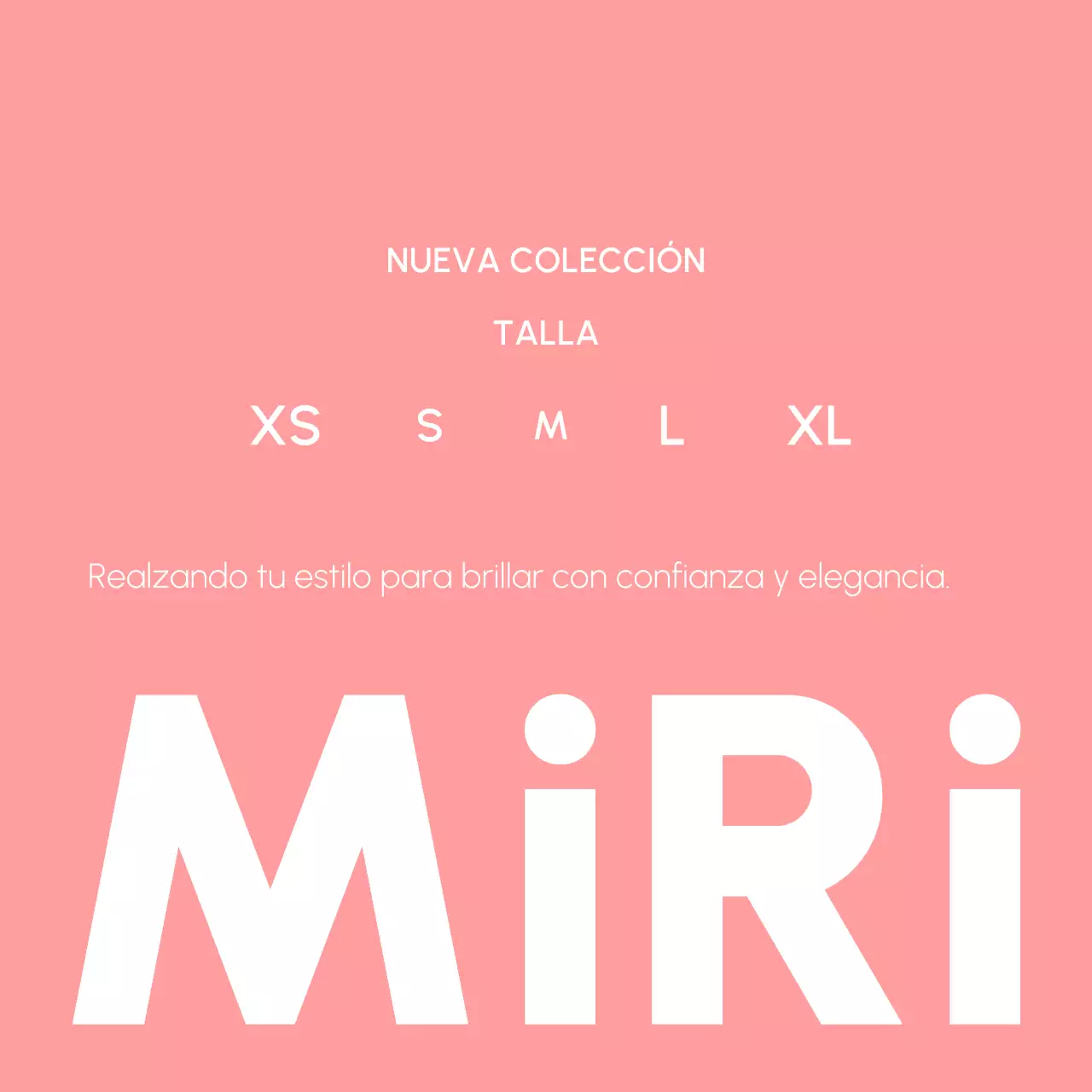 Anuncio de moda moderna rosa