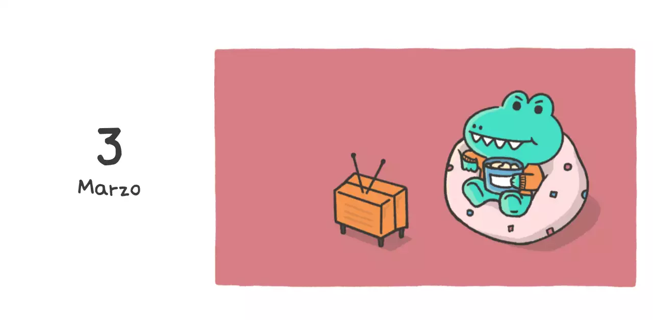 Un calendario con un bonito concepto de ilustración de Ago