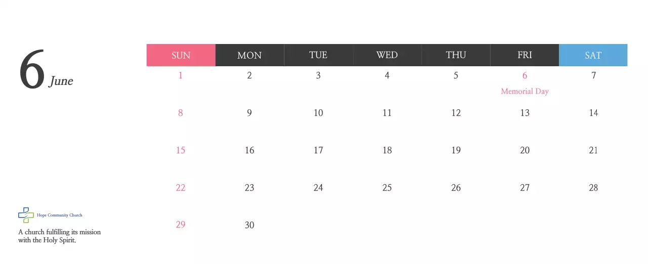 Promote a simple calligraphy Bible Church